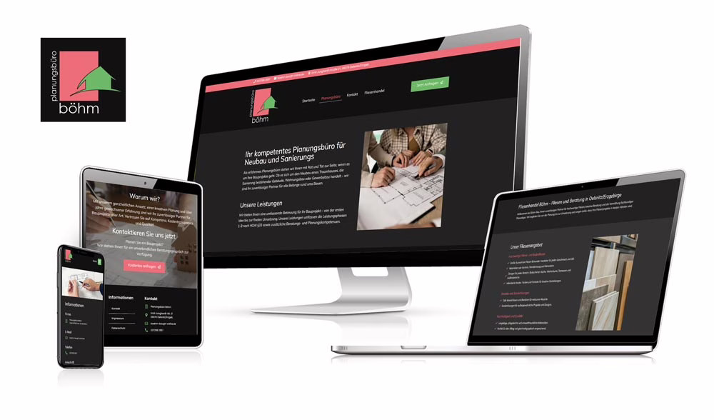 Webdesign BÖHM-BAU