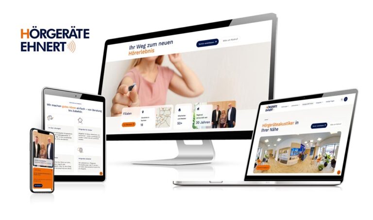 Website Relaunch Hörgeäte Ehnert