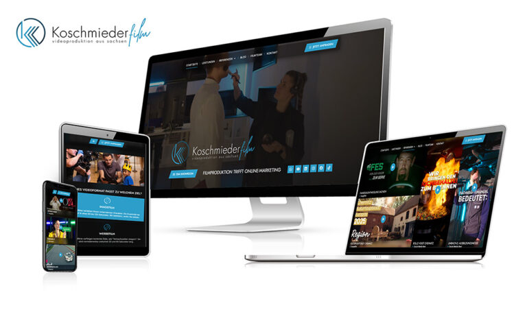 Webdesign für Koschmiederfilm GmbH